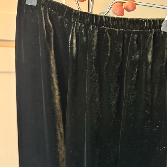 La Ligne Sabine Velvet Wide-Leg Pants - Picture 9 of 9